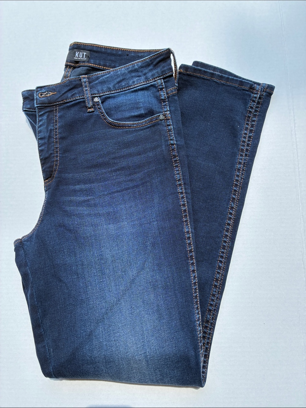 Kut from the Kloth Women’s Diana Fab Ab Skinny in Dark Blue Wash